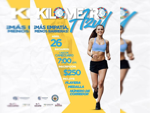 Tangancícuaro realizará la carrera con causa “Kilómetro Azul” en apoyo al Centro de Atención al Autismo.