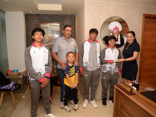 Tres Jóvenes Ciclistas de Jiménez Representarán a Michoacán en la Olimpiada Nacional CONADE