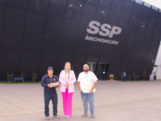 Refuerzan Seguridad Pública de Coeneo con entrega de material operativo