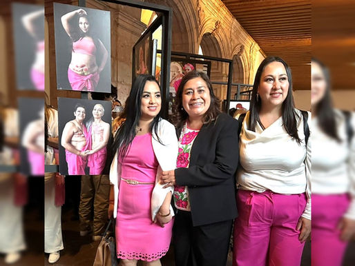 Belinda Iturbide reconoce a sobrevivientes de cáncer de mama en emotiva muestra fotográfica