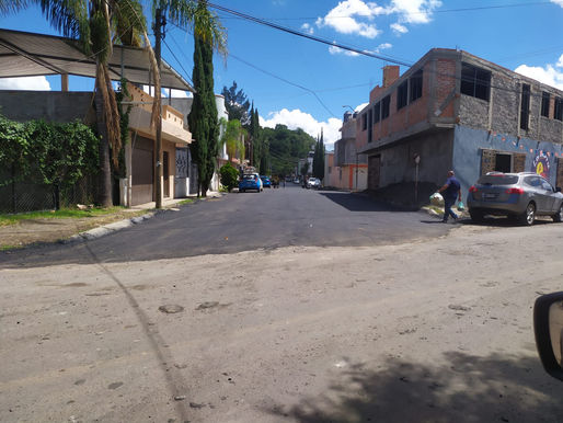 Rehabilita Gobierno de Zacapu, calle de colonia El Tombero