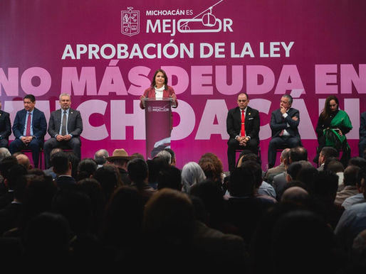 Fabiola Alanís: Reforma constitucional blinda finanzas de Michoacán y prohíbe heredar deuda pública