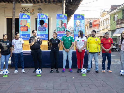 Con gran éxito se vivió la “Caravana del Mundial” en Tangancícuaro.