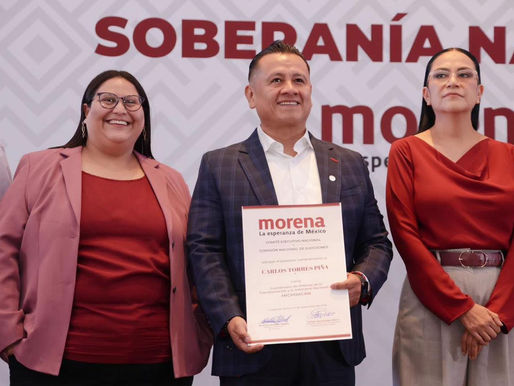 Carlos Torres Piña va arriba en las encuestas por sus años de trabajo en Michoacán: Hermes Pacheco
