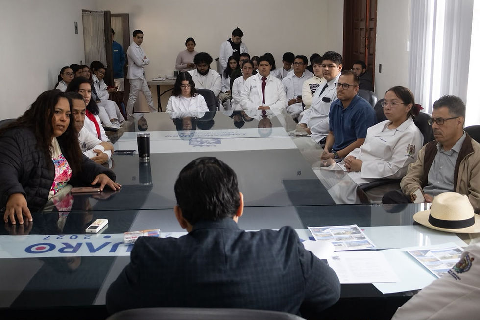 Respalda Arturo Hernández, permanencia de extensión de medicina ante planteamientos de la comunidad universitaria.