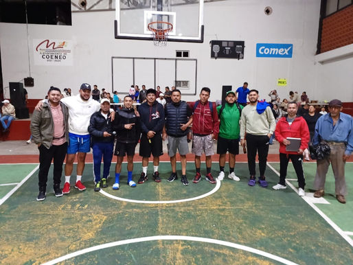Con gran éxito culmino el cuadrangular de Básquetbol 2022 en el municipio de Coeneo