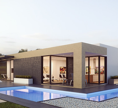 Casa Moderna Exterior