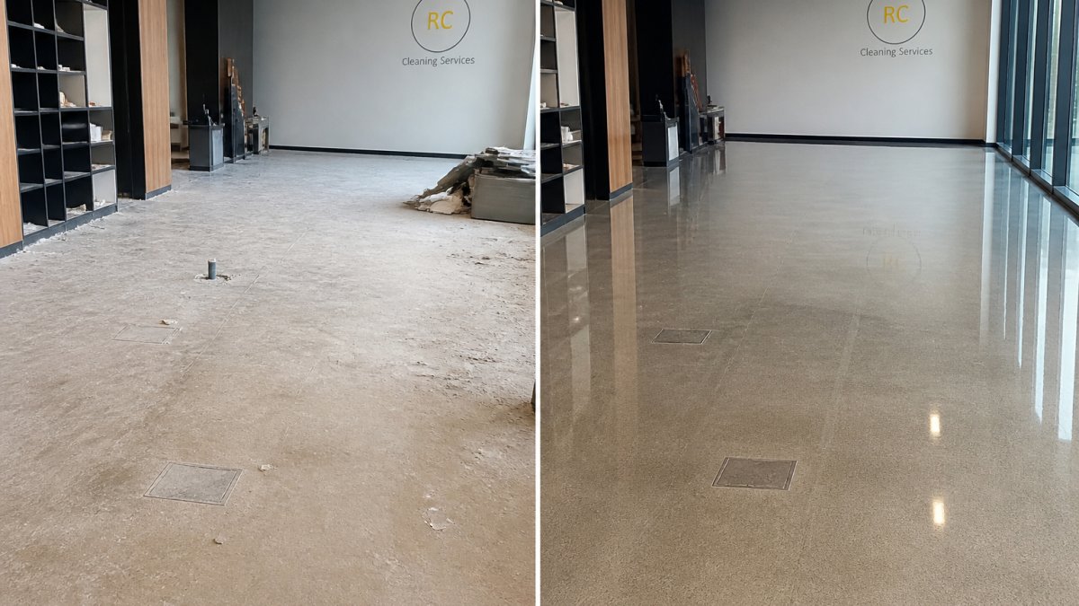 Commercial Floor Care After Construction: A How-To Guide