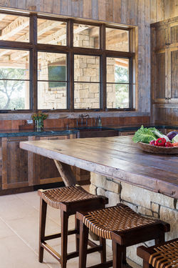 Llano Ranch Kitchen Island - ALIGN Austin Architects