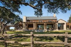 Llano Ranch Rear Exterior - ALIGN Austin Architects