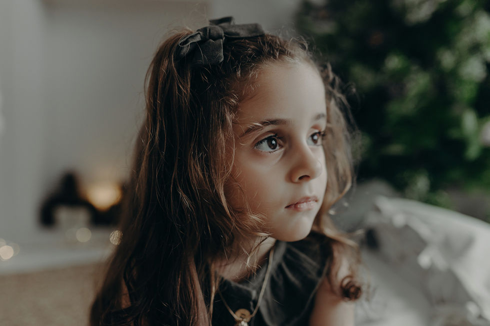 Ensaio de Natal em estúdio 2023 em Curitiba