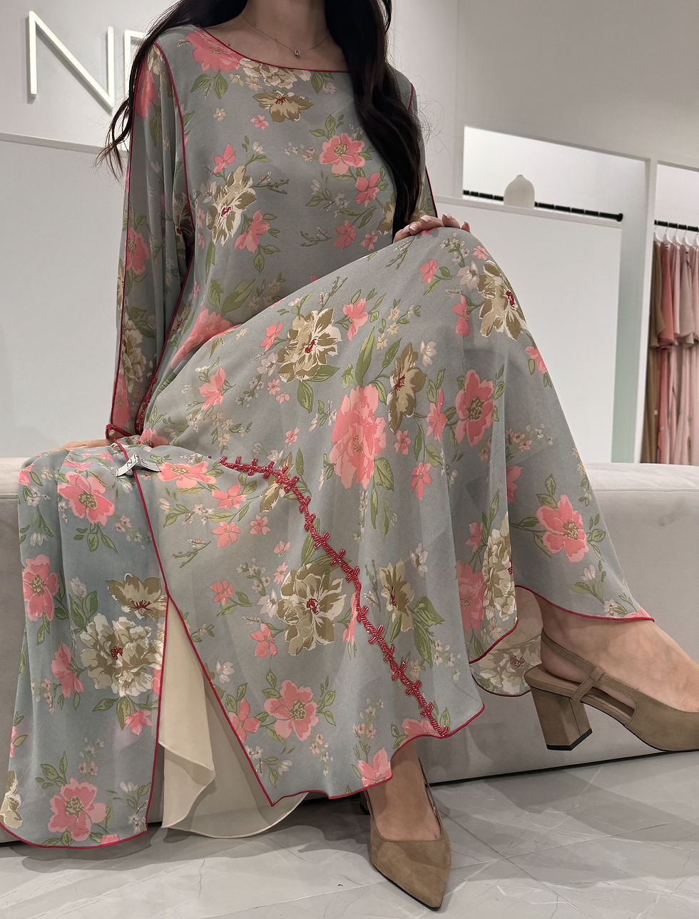 Thumbnail: Chiffon Handmade Embroidery