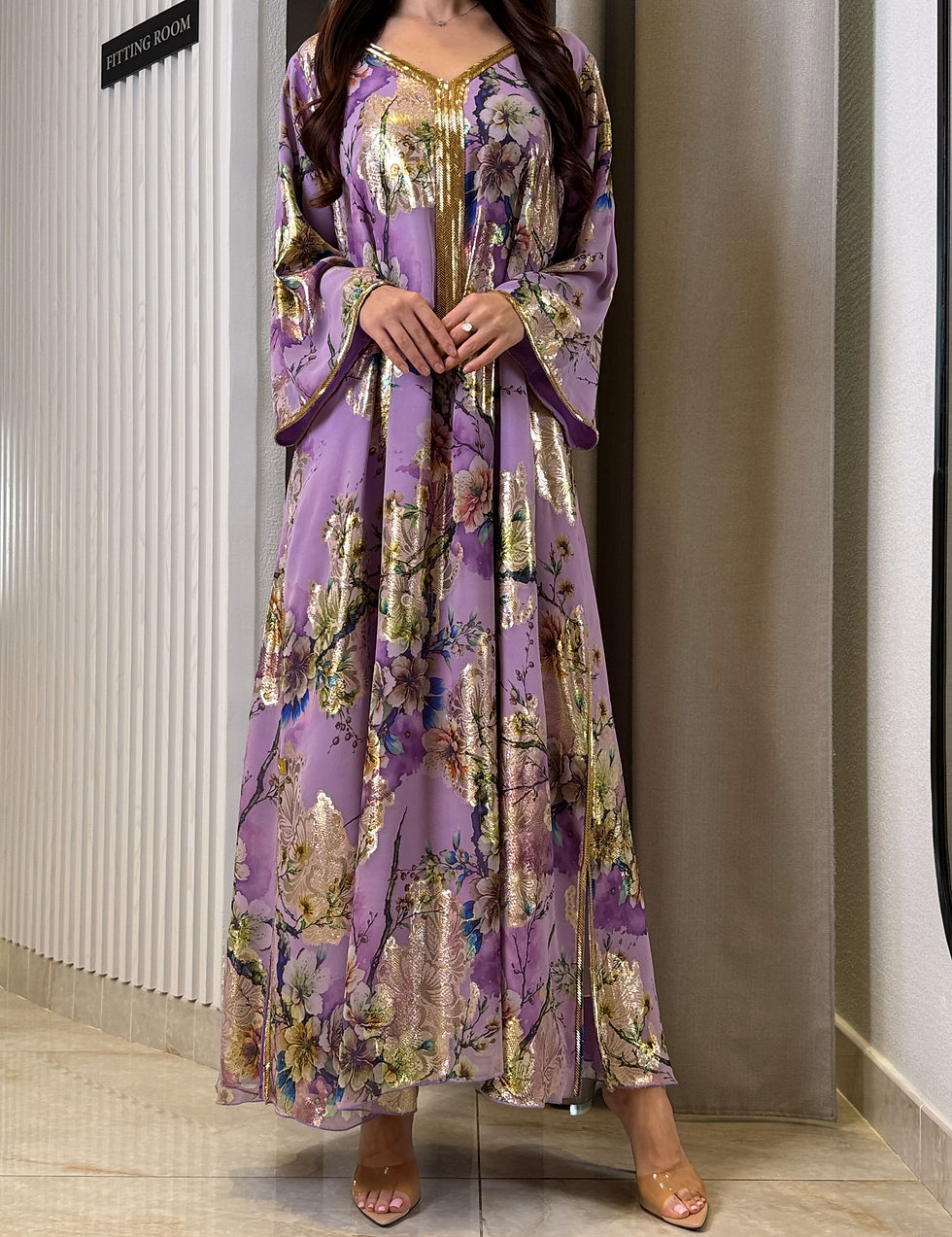 Thumbnail: Silk Chiffon Jackard