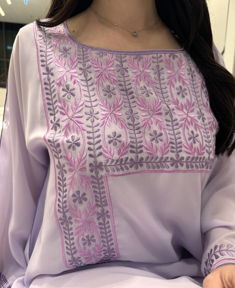 Thumbnail: Chiffon Machine Embroidery