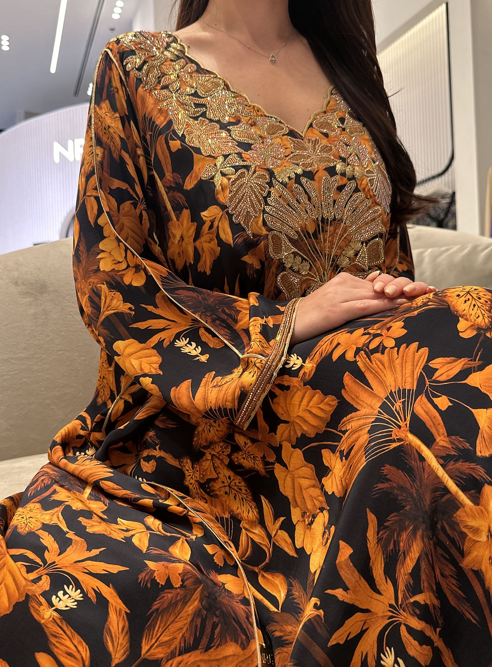 Thumbnail: Pure Silk M5awar embroidery