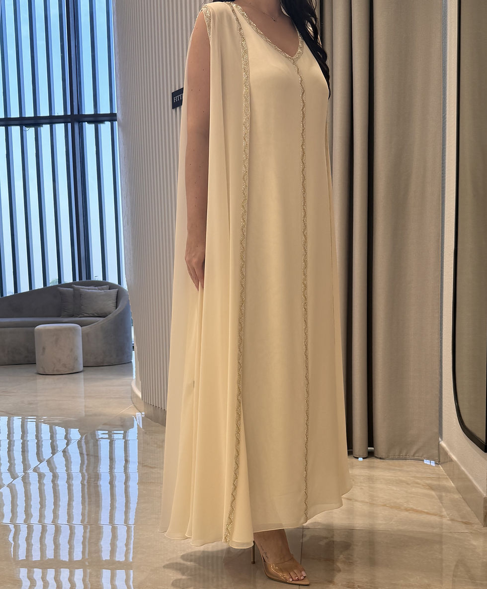 الصورة المصغرة: 2 Pc Chiffon Handmade Embroidery