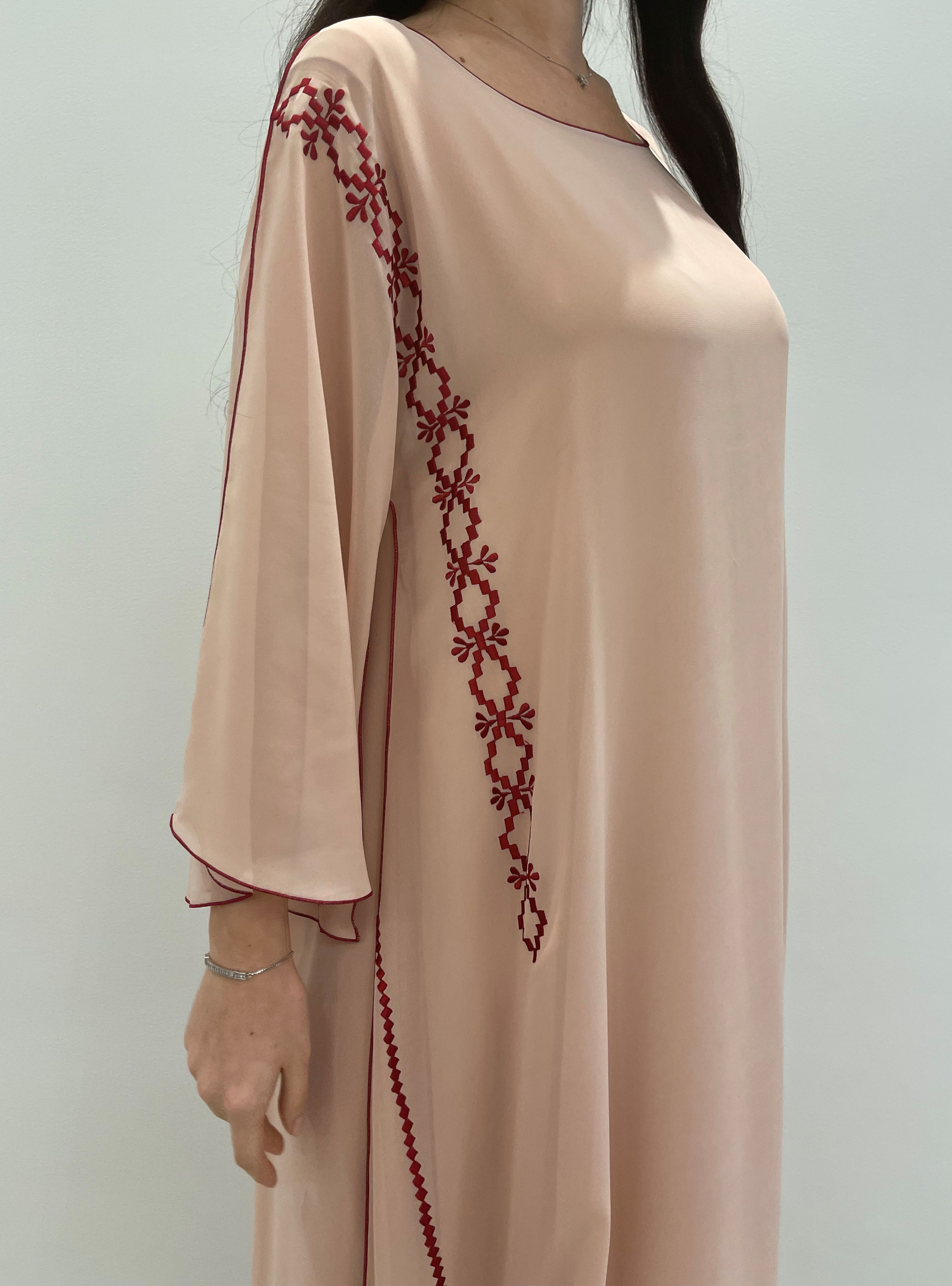 Chiffon Machine Embroidery