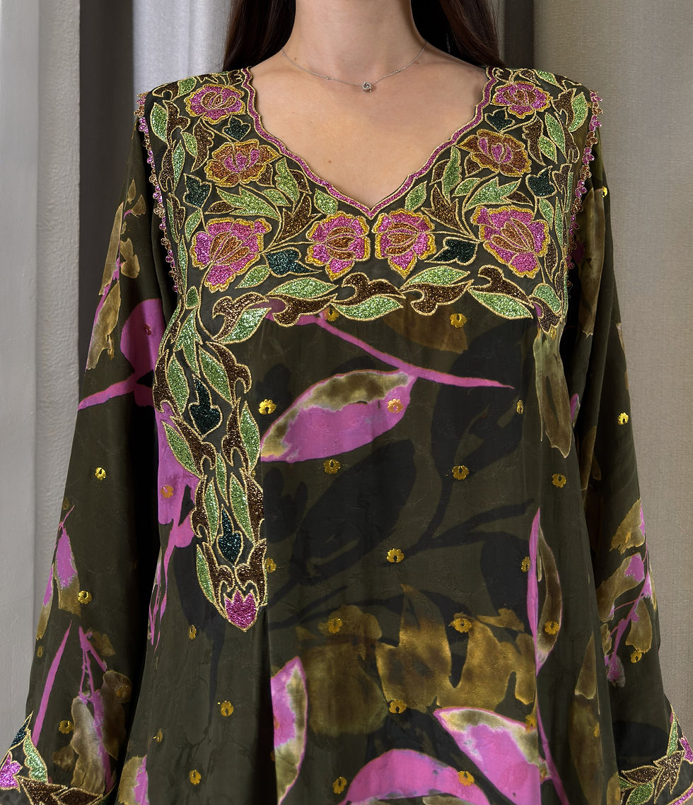 Thumbnail: Pure Crepe Jacquard Zari