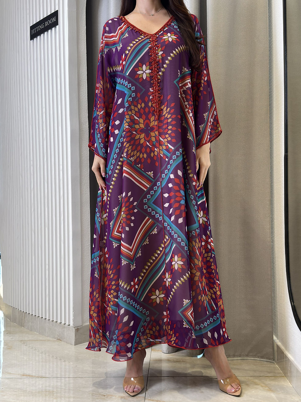 الصورة المصغرة: Chiffon Handmade Embroidery