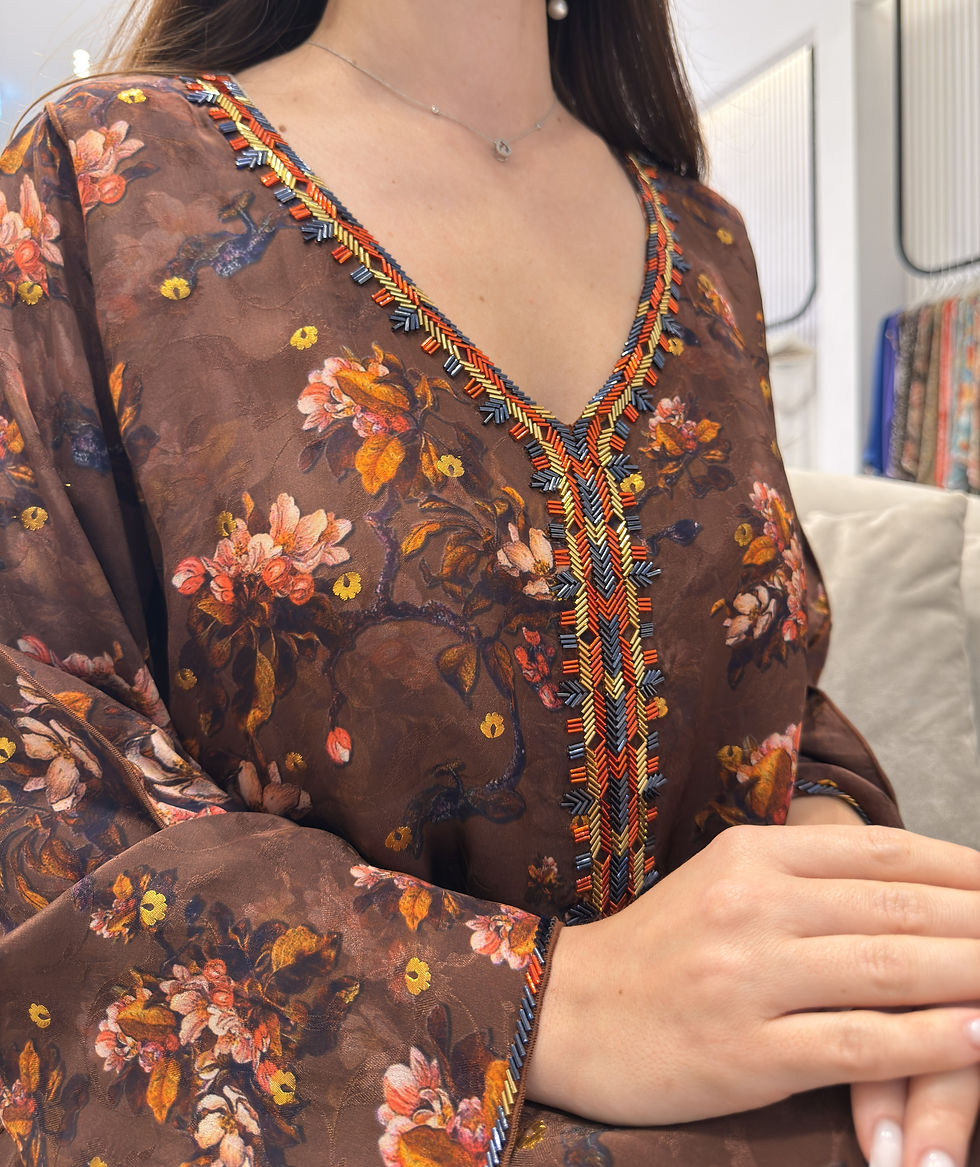 الصورة المصغرة: Pure Crepe Jacquard Zari