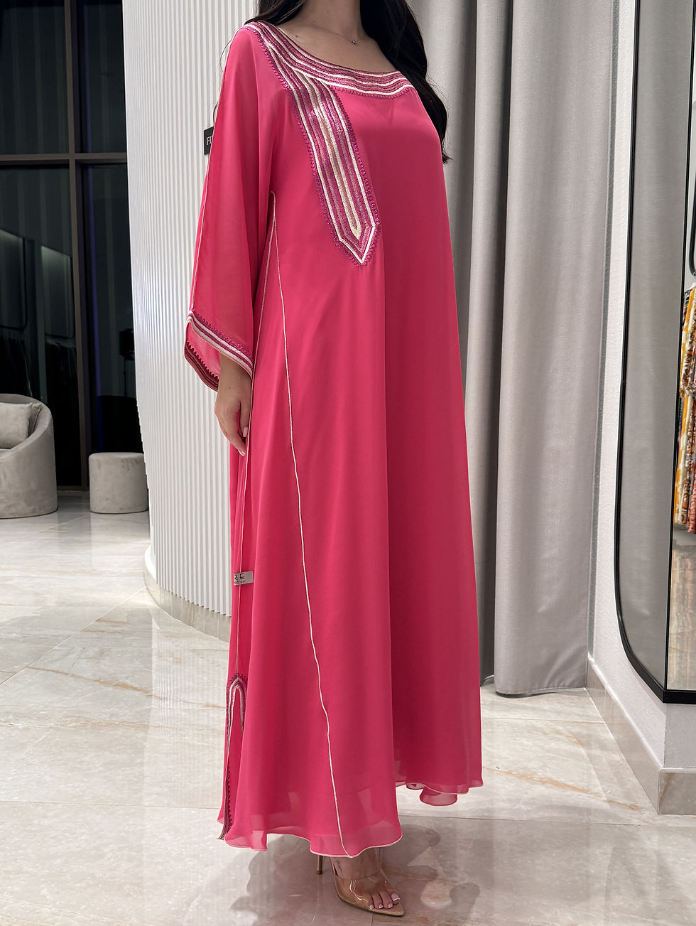 Chiffon Machine Embroidery