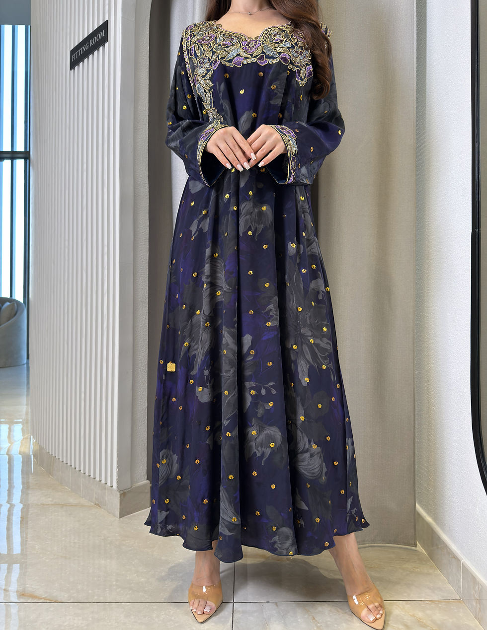 الصورة المصغرة: Pure Crepe Jacquard Zari
