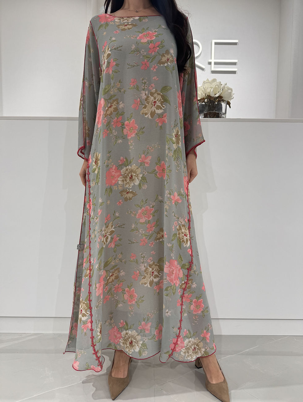 Thumbnail: Chiffon Handmade Embroidery