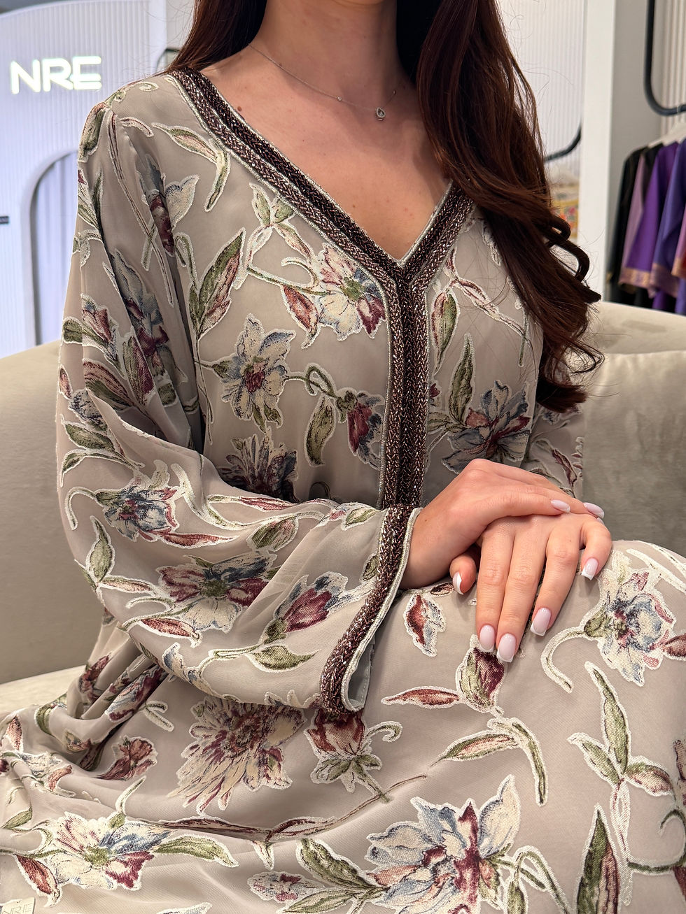 الصورة المصغرة: Silk Chiffon Jackard