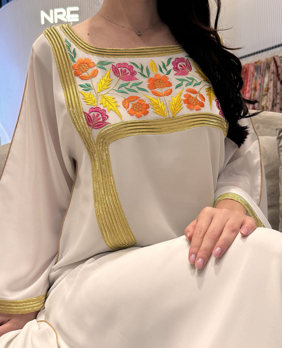 Thumbnail: Chiffon Machine Embroidery