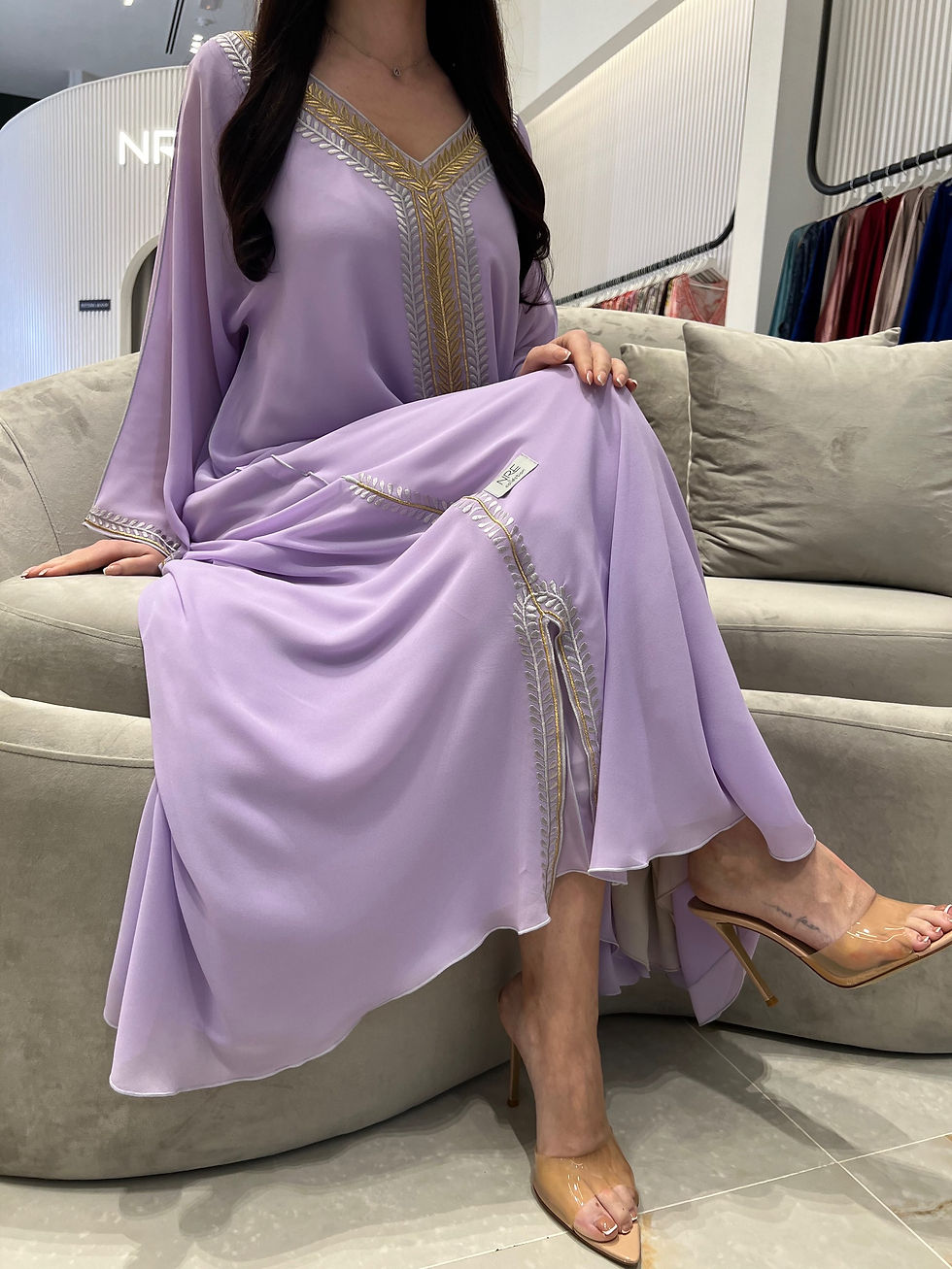 Chiffon Machine Embroidery