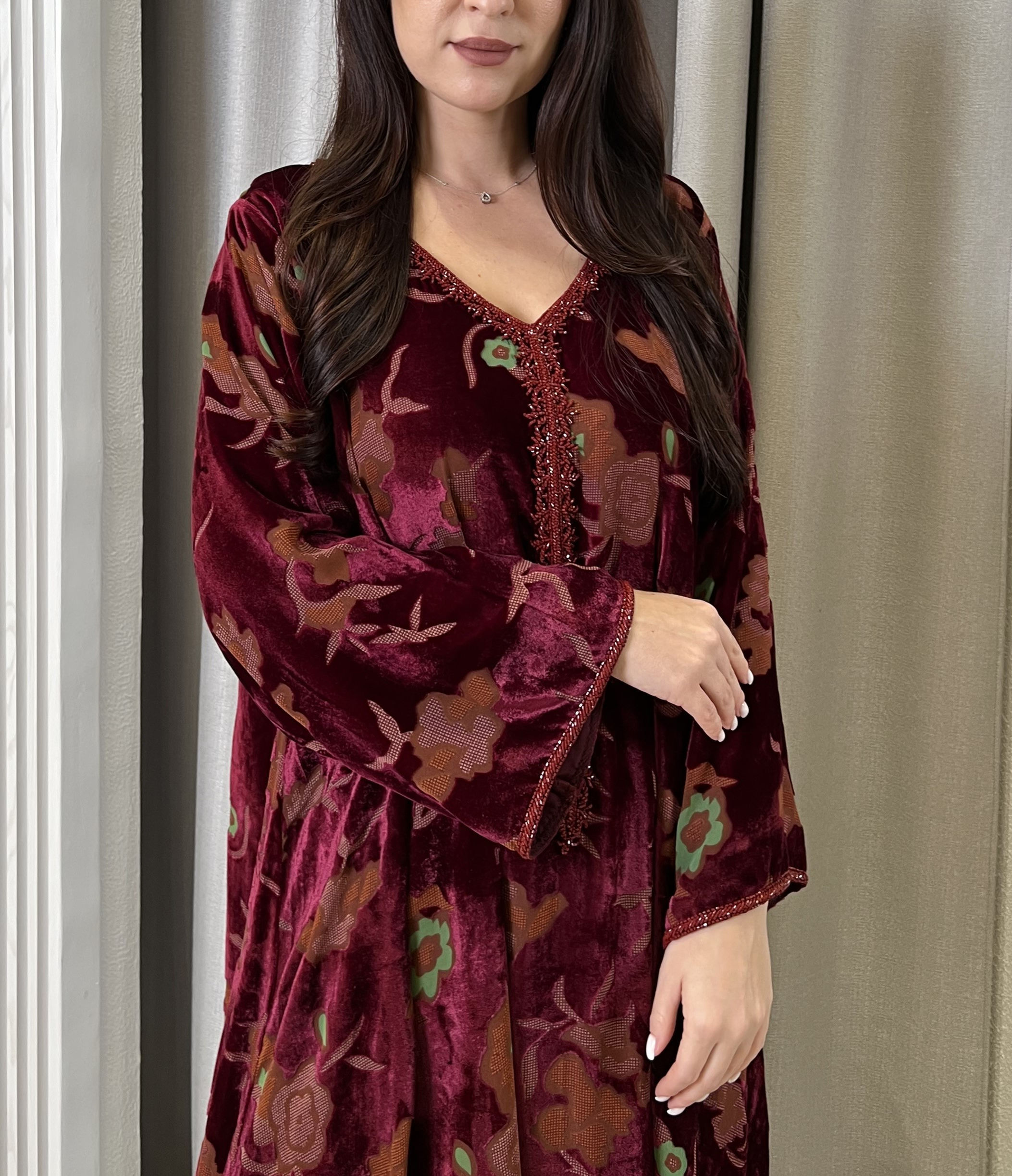Printed Pure Velvet Handmade