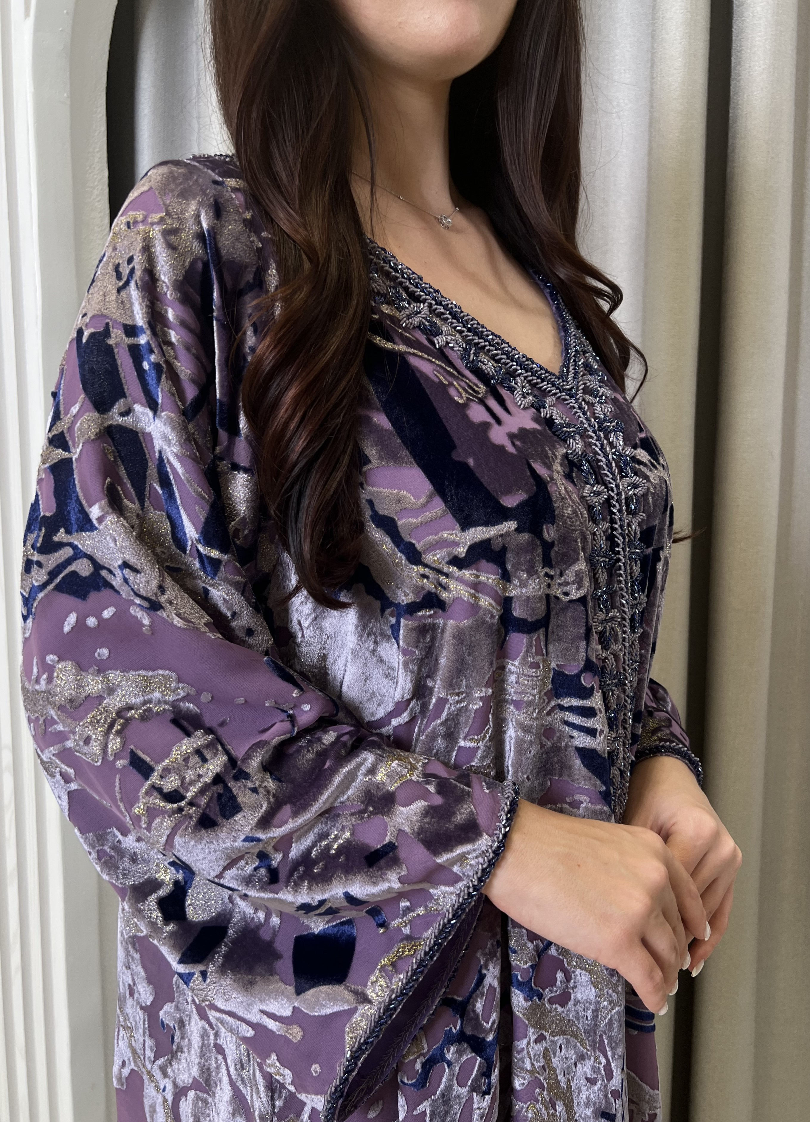 Printed Pure Velvet Handmade