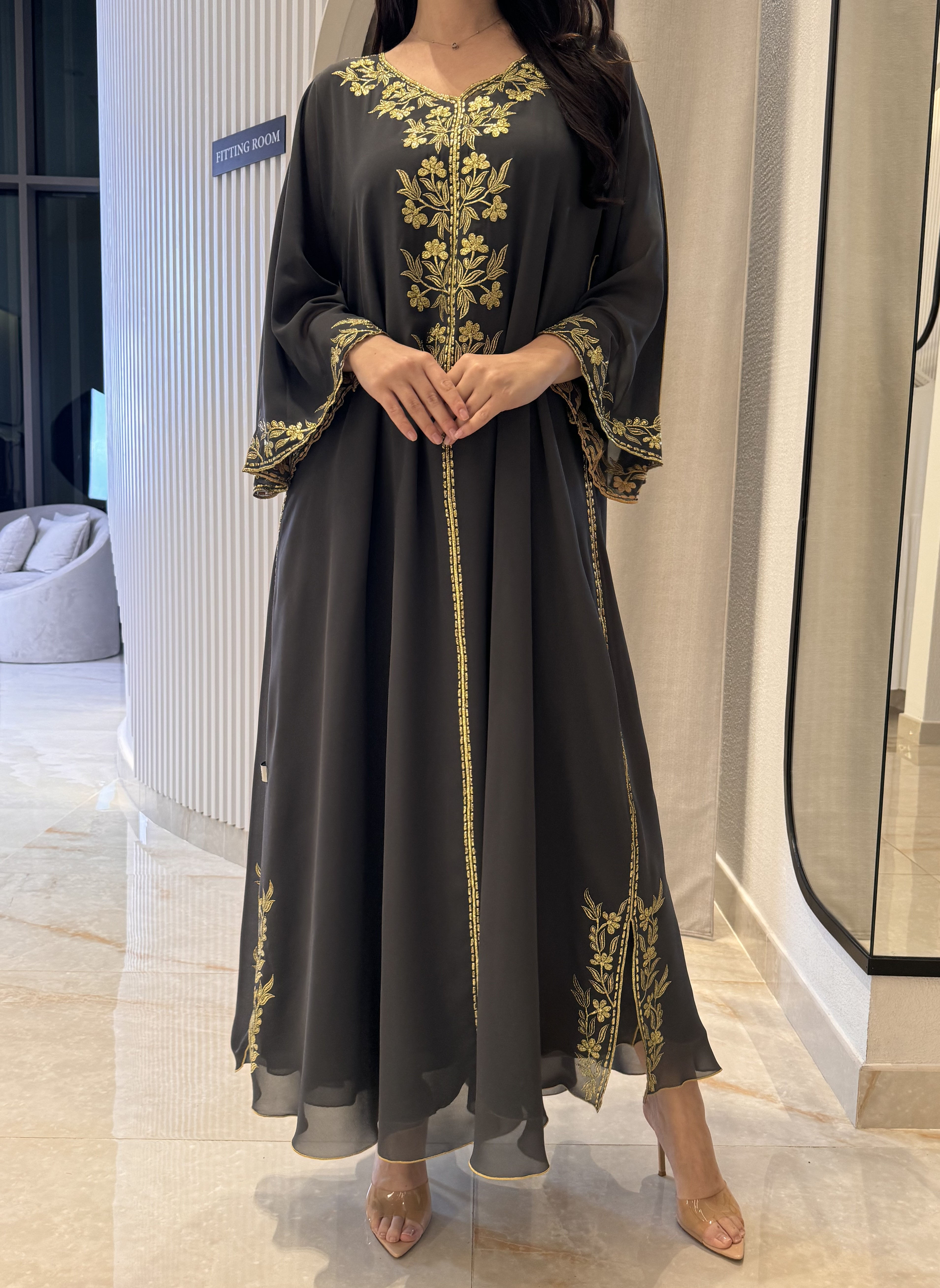 Chiffon Machine Embroidery