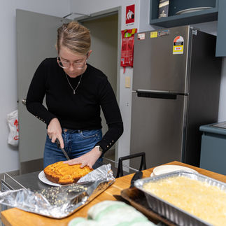 Today the BBQ tongs were in the hands of our management team, with Managing Director Ayrton and Operations Manager Jessica firing up a US-themed feast that honoured our strong ties with American clients like SRAM and Pressure Pro.