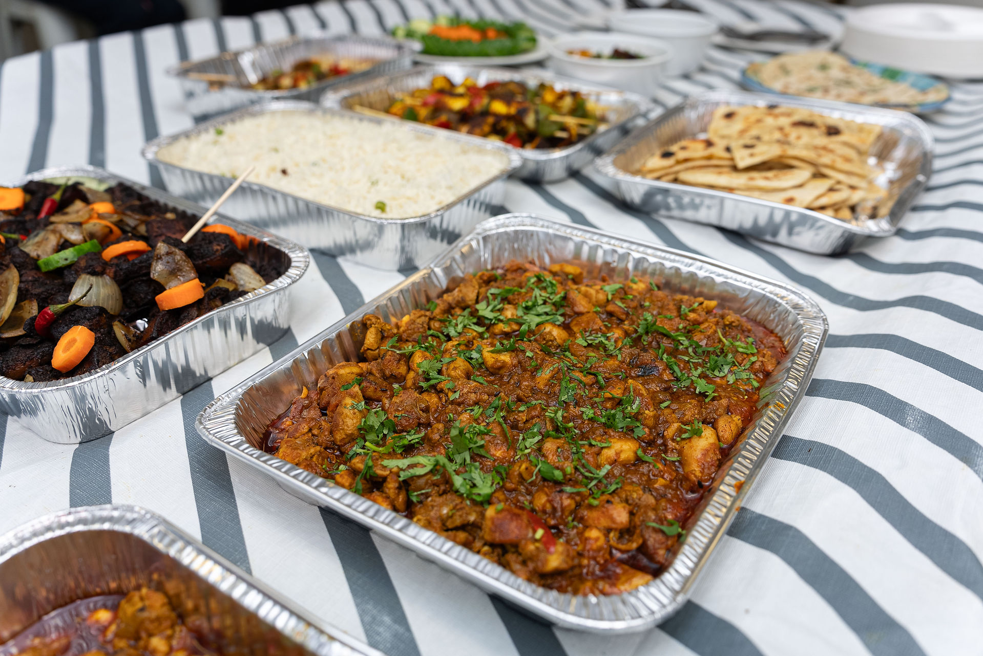   Element BBQ team lunch, Nepalese/Indian style.