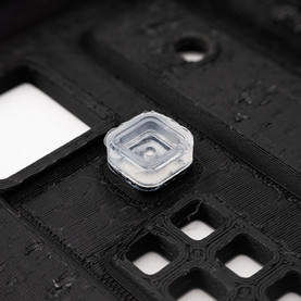 Cranio Pro-IO Comms & Compute Module Air Sensor Seal, in place on a top hat.