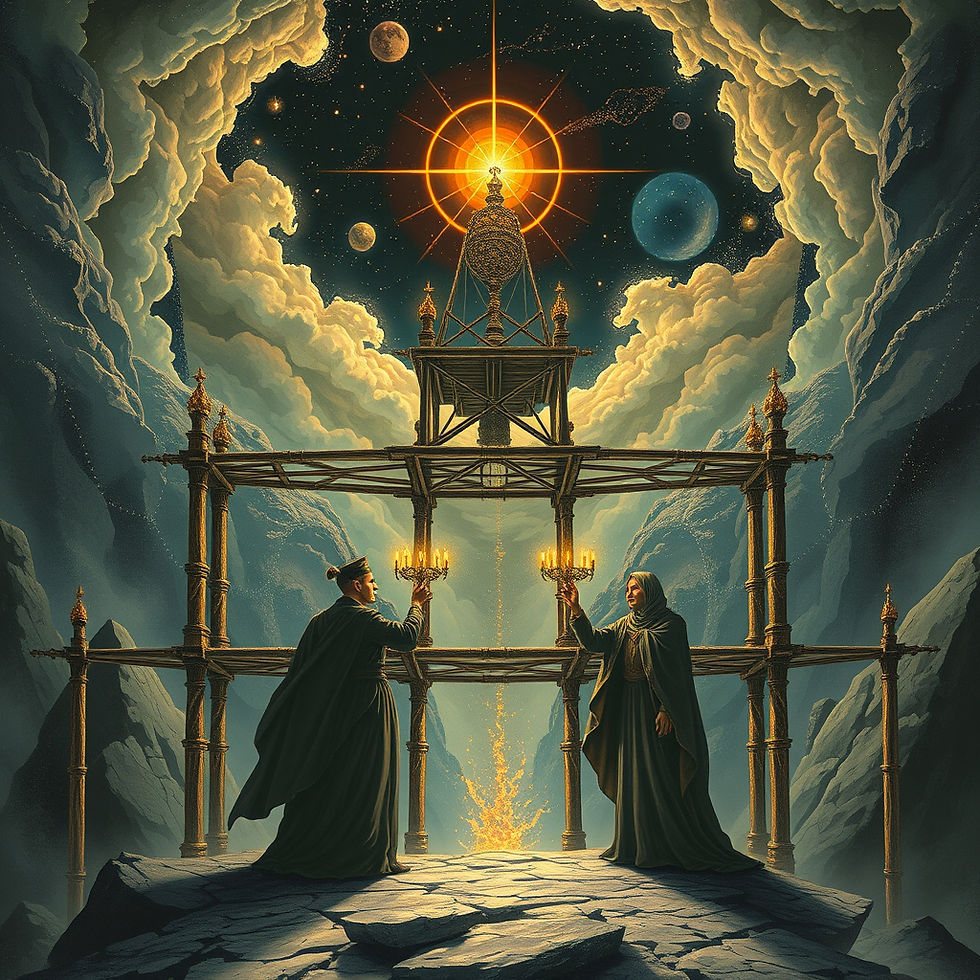 two ancient magicians are re-coding the matrix