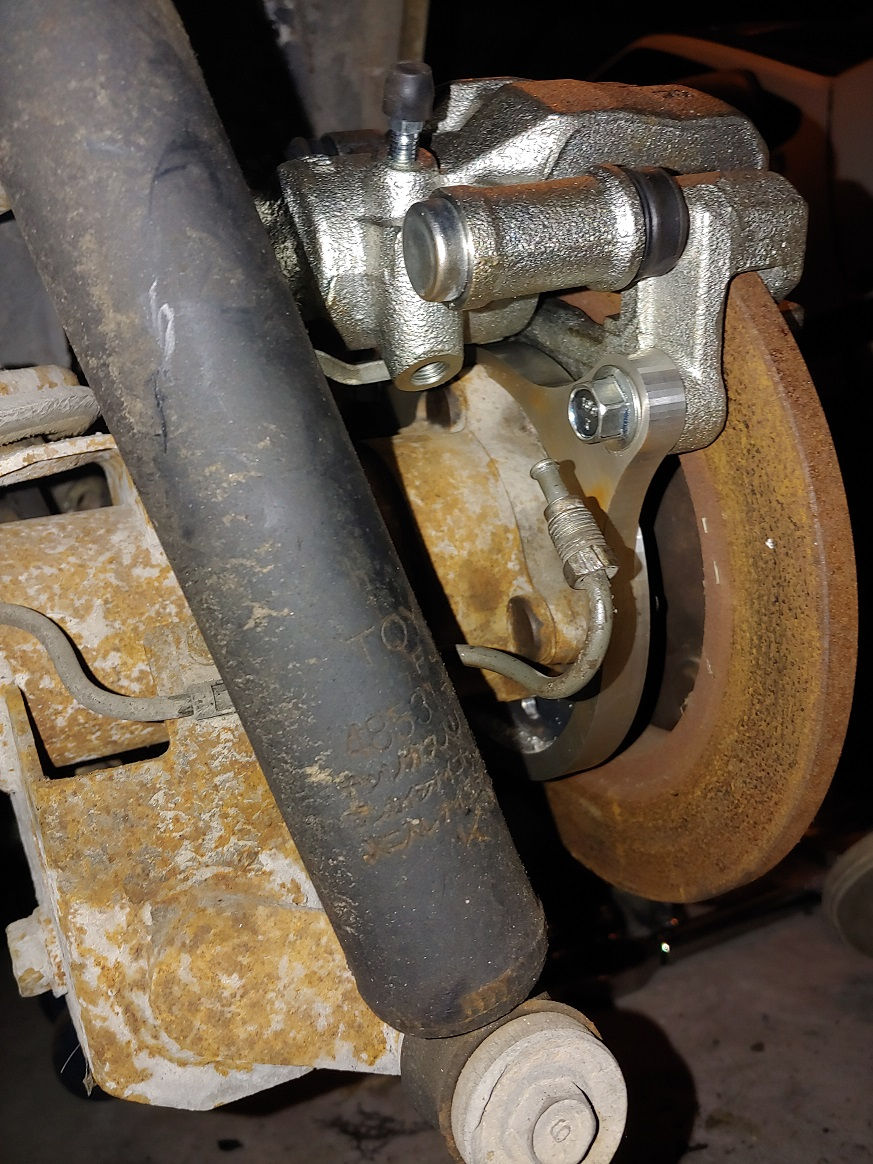 Thumbnail: AE86 Rear Dual Caliper Bracket