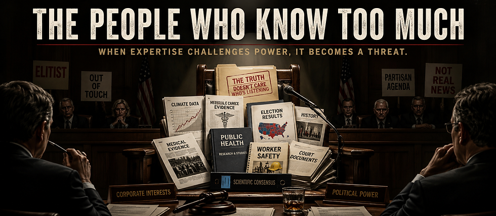 Ep 87 - Back Porch Files: The People Who Know Too Much