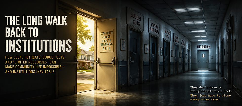 Ep 88 - The Long Walk Back to Institutions