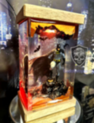 Batman night lamp High quality Epoxy Resin