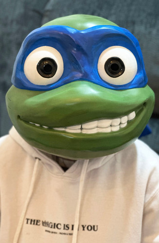 Ninja turtle Leonardo mask hq resin | godofprops