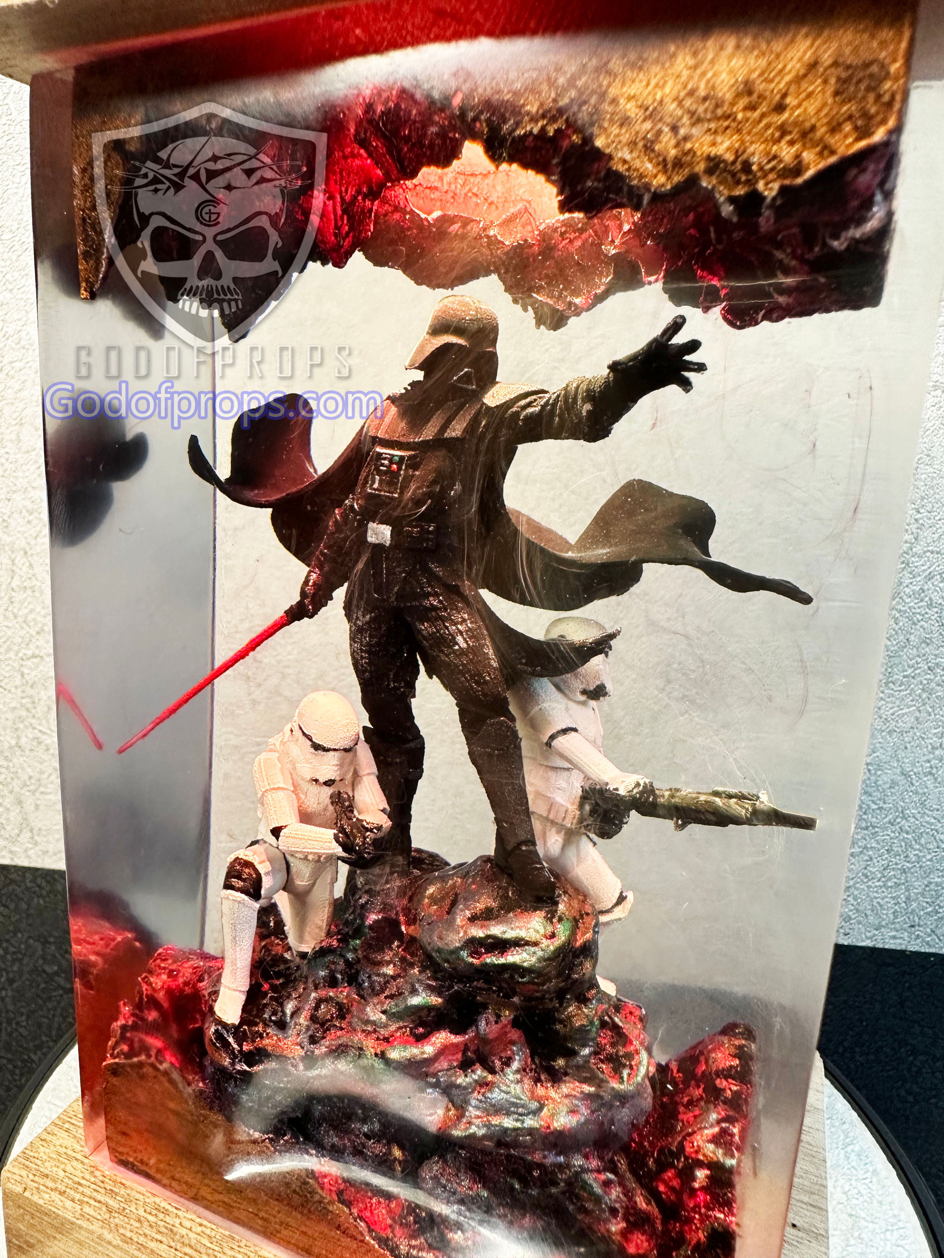 Starwars Darth Vader Epoxy Nightlamp High quality Resin