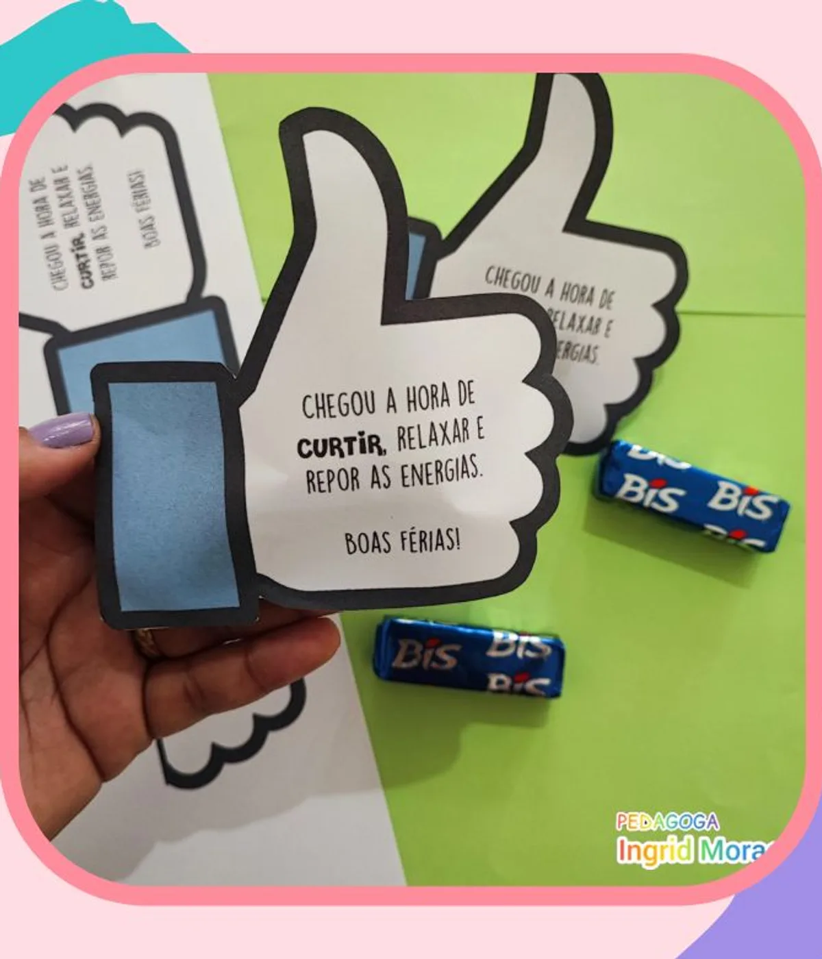 Lembrancinha de Férias Curtida