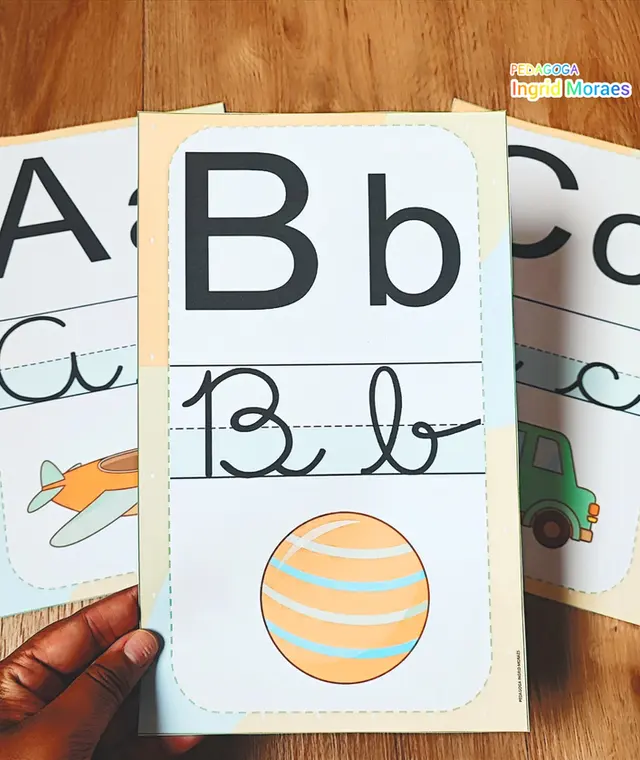 Alfabeto 4 Formas Das Letras