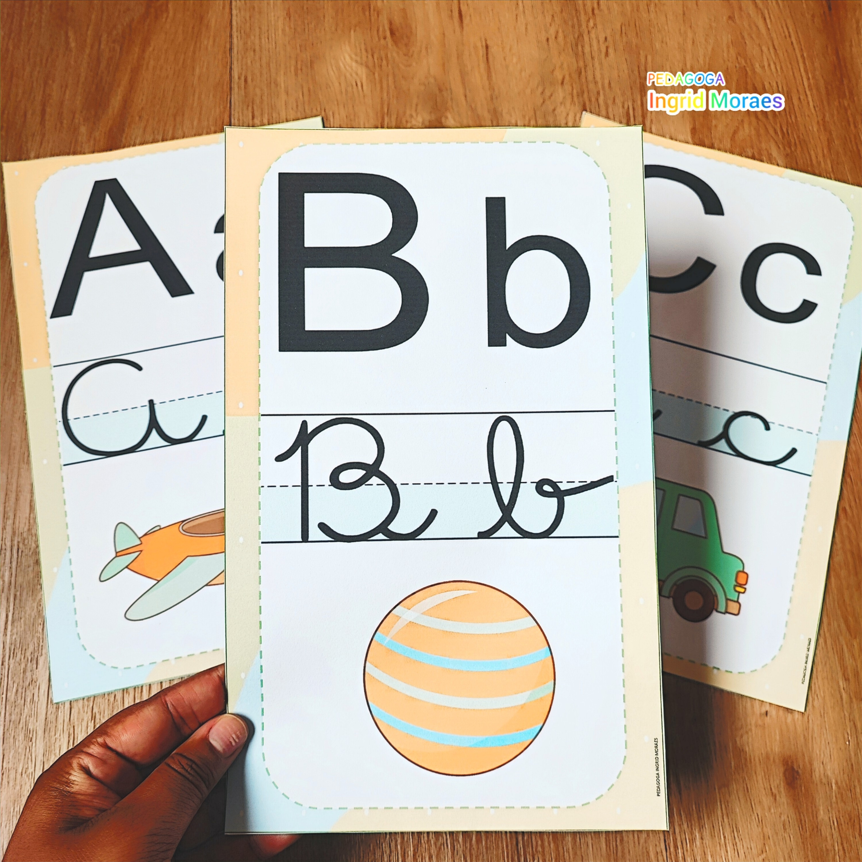 Alfabeto 4 Formas Das Letras