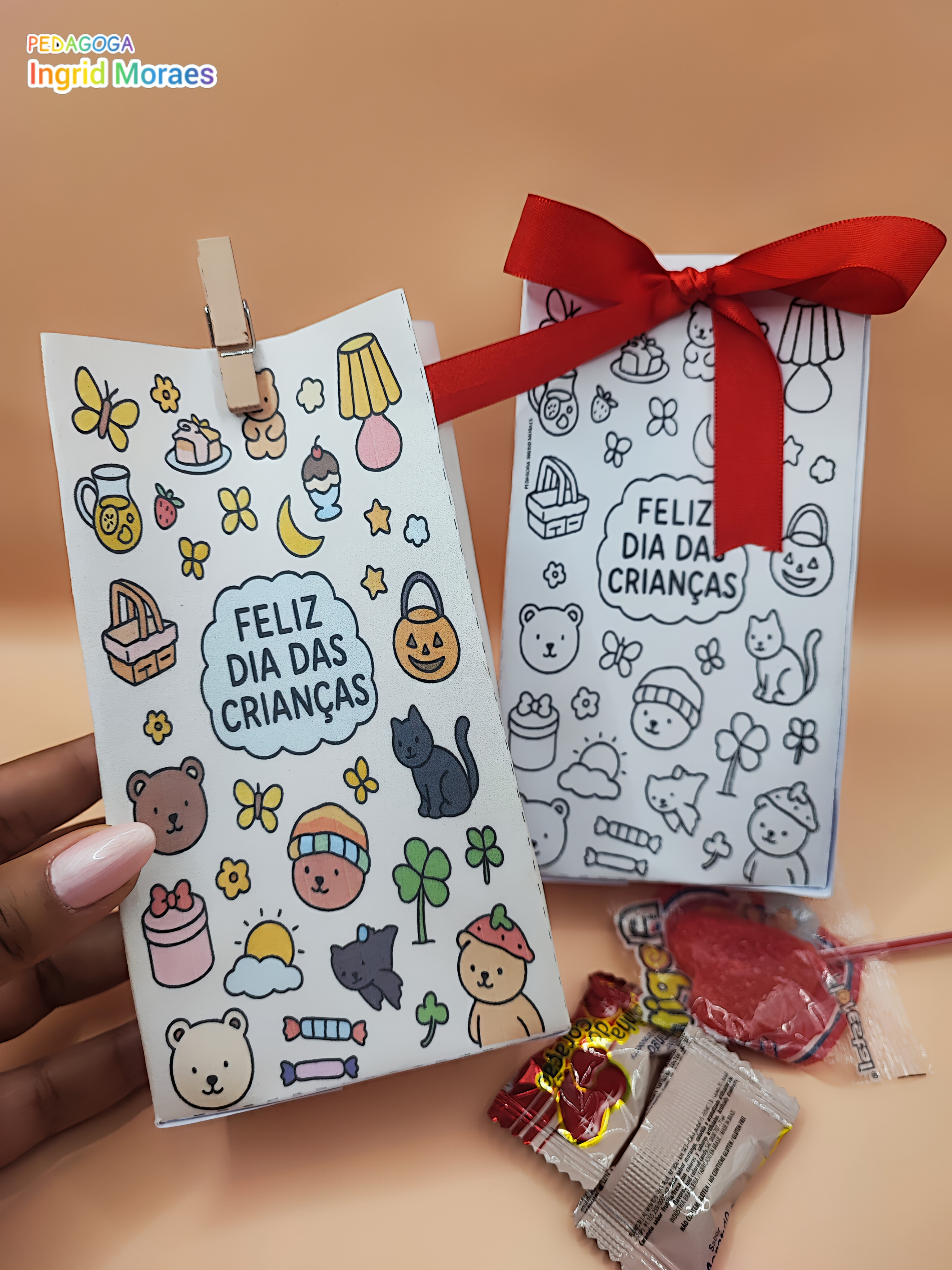 Sacolinha Dia das Crianças (tema Bobbie Goods)