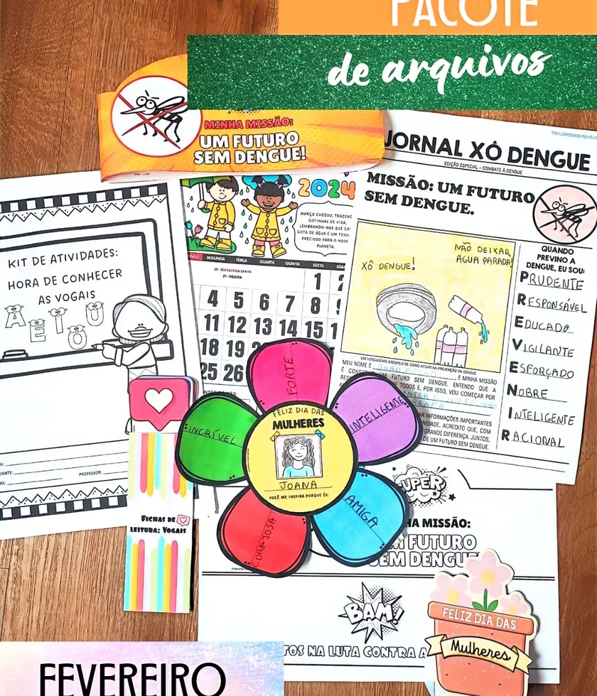 Super - Pacote de Atividades Educativas - Fevereiro