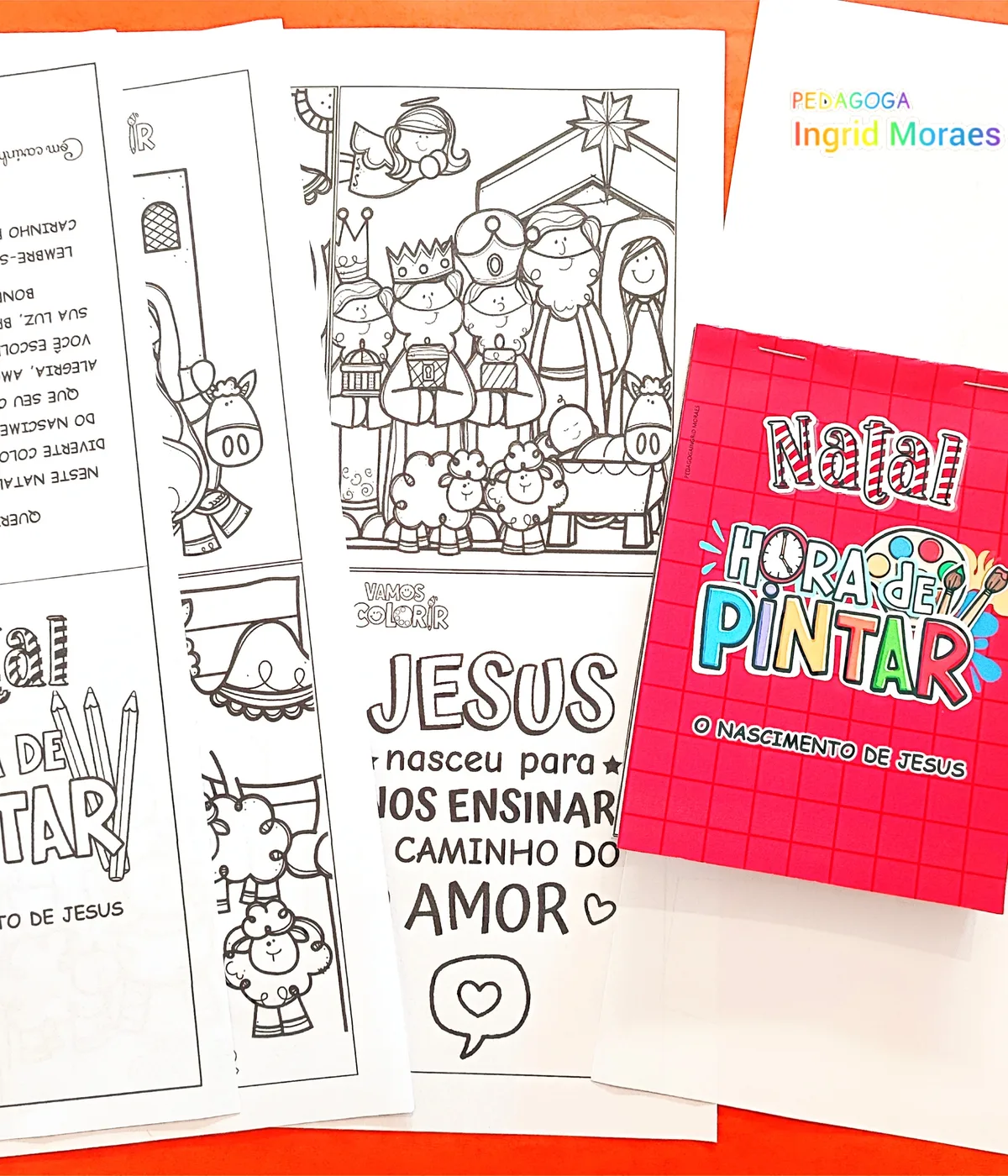 Bloquinho Para Colorir Natal