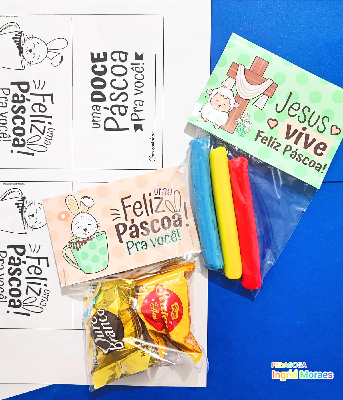 Tag Para Saquinho Páscoa